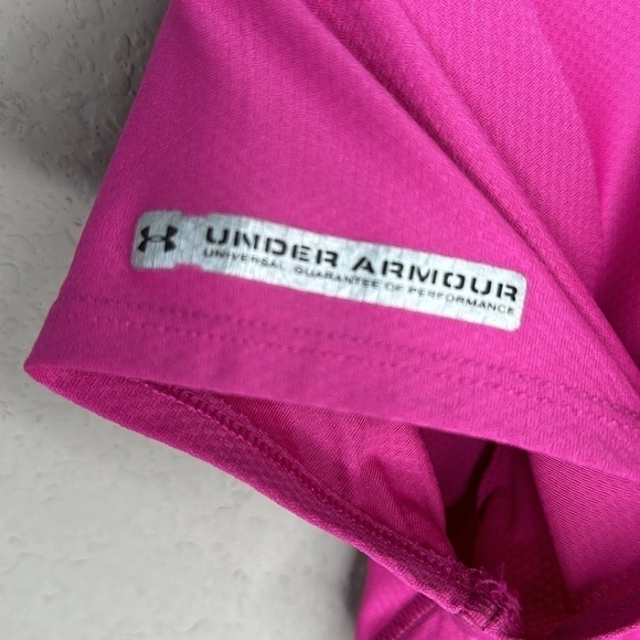 Under Armour Heatgear Short Sleeve Workout Top Size Small - Picture 7 of 11